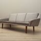 Canapé danois en velours gris, années 1980
