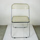 Folding chair "Plia Lucite" by G. Piretti for Castelli Italy