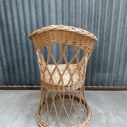 Fauteuil en osier rotin adulte
