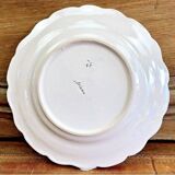 6 anciennes assiettes à dessert Desvres Fourmaintraux Rouen modèle Dinan 2