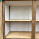 Wooden school cabinet