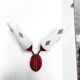Vintage 1960s opaline wall light