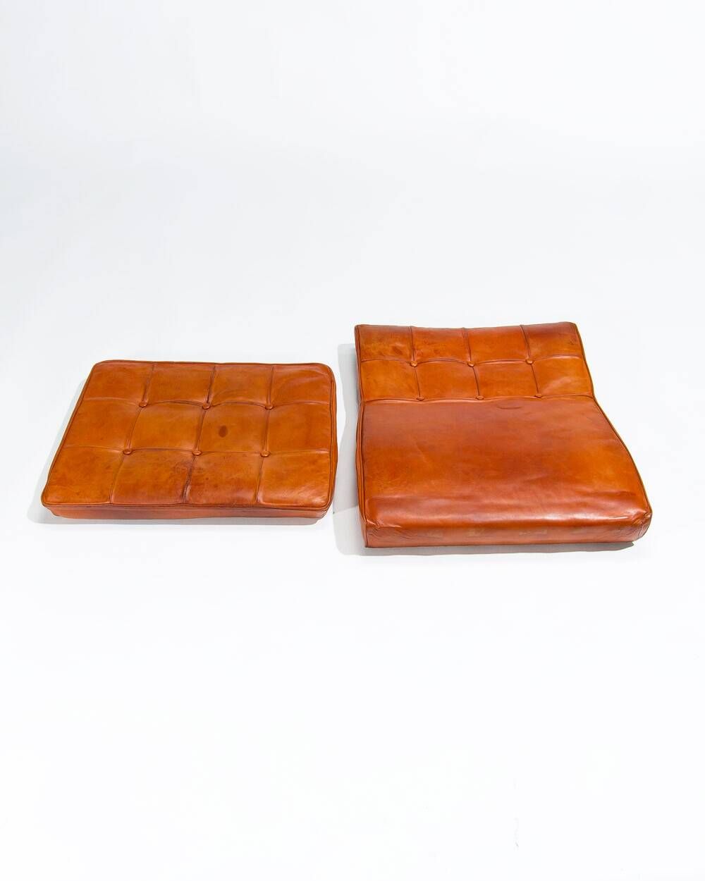 Ib Kofod Larsen Teak and Leather Lounge Chair, Swedish 1950s