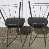 Lot of 2 vintage 70's chairs