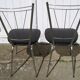 Lot de 2 chaises vintage 70's