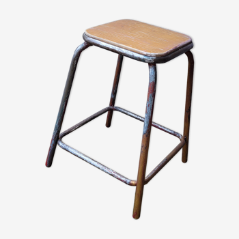 Tabouret haut d'école