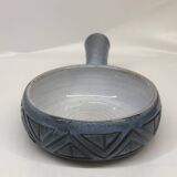 Scandinavian ceramic fondue pot