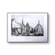 Nuremberg, vintage engraving, printed in 1841.