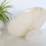 Compotier, flat on alabaster pedestal, 1960