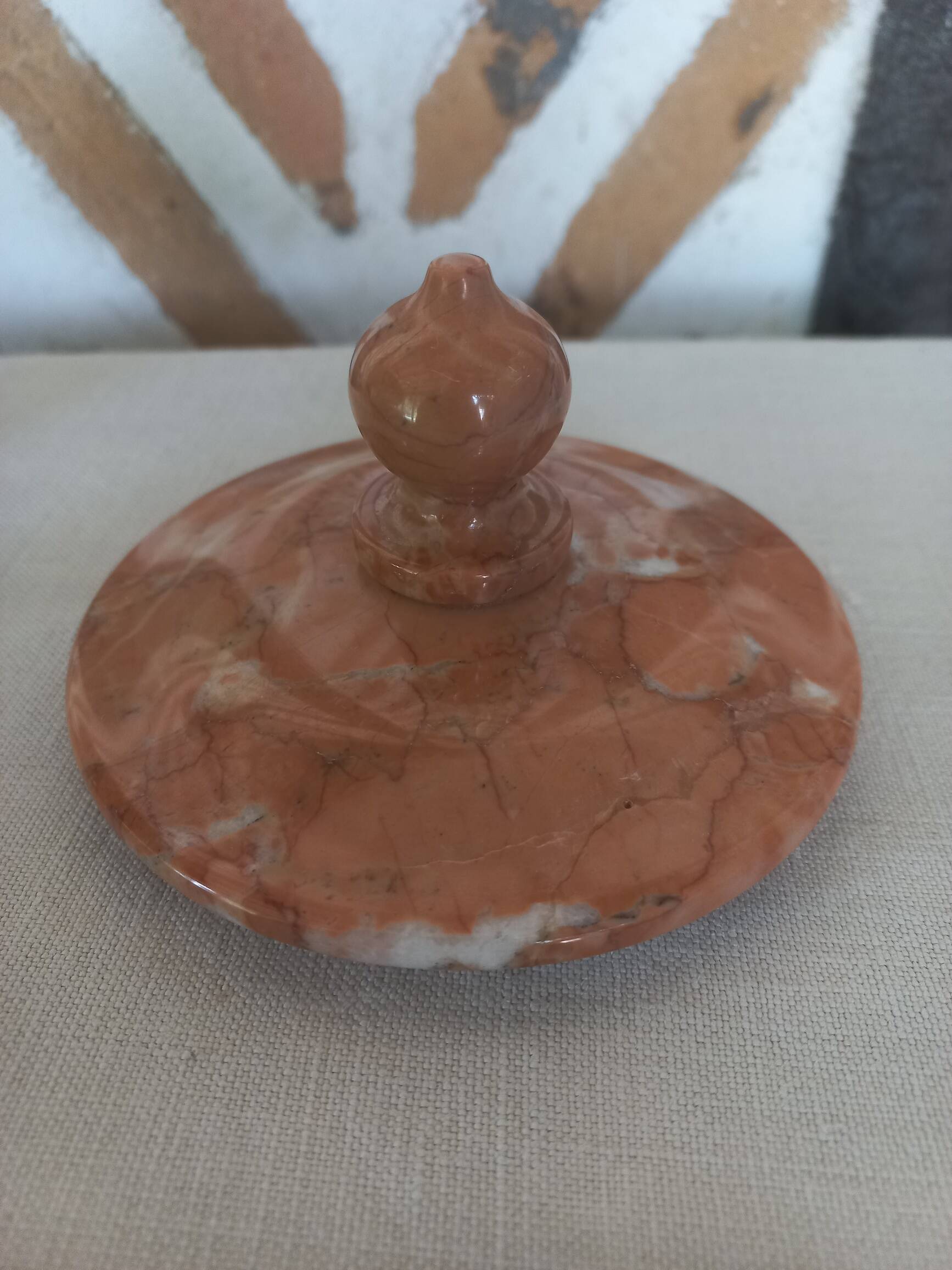 Pink marble box 1970