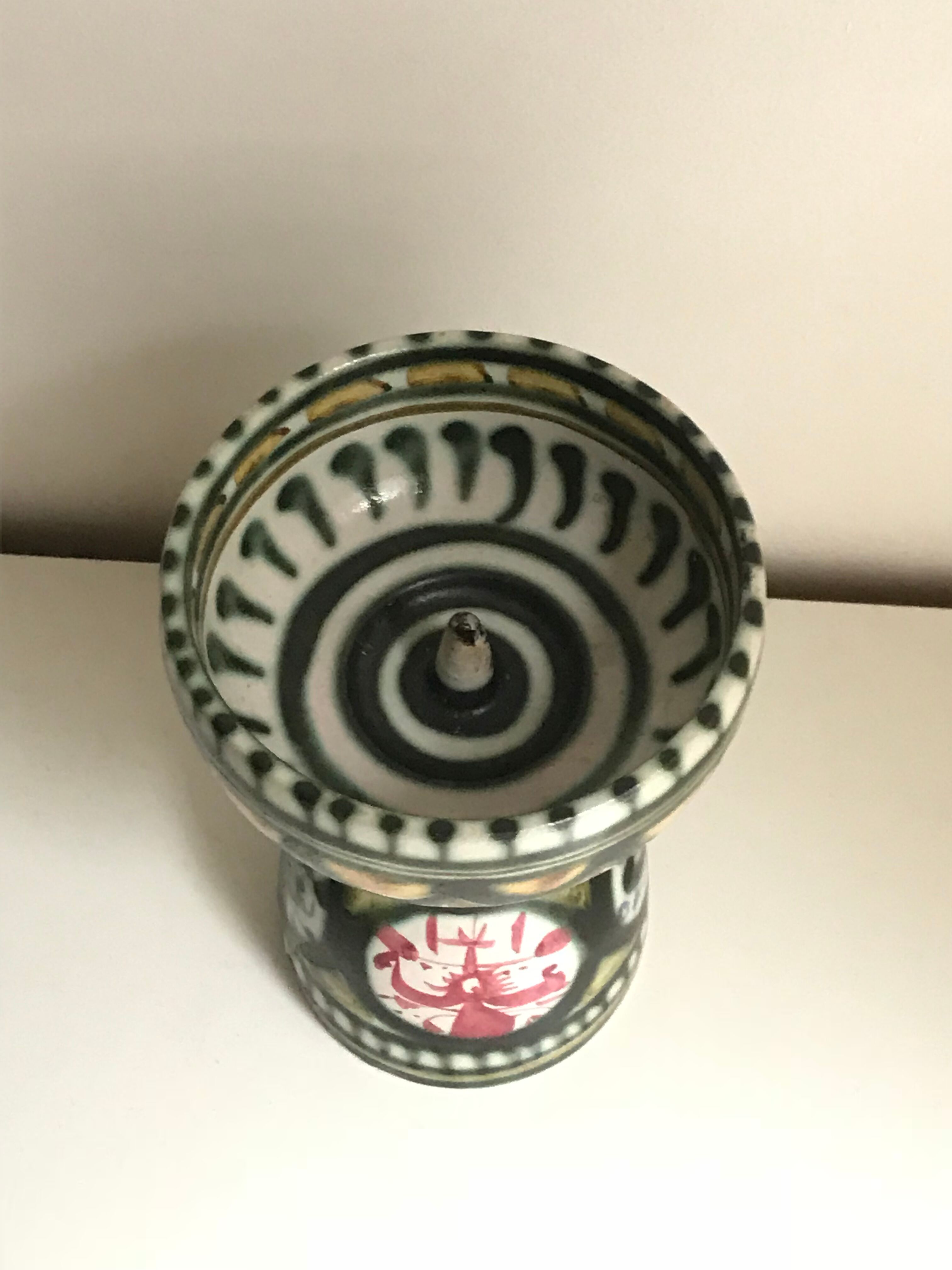 Keraluc ceramic candlestick