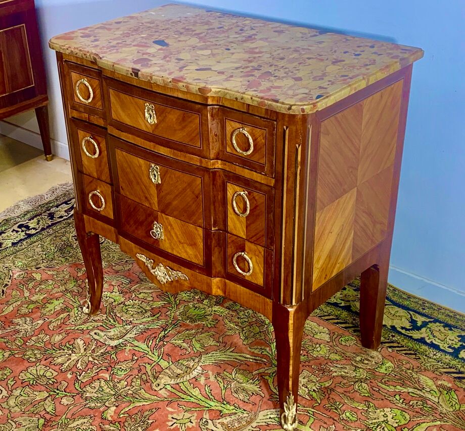 Louis XVI style chest of drawers