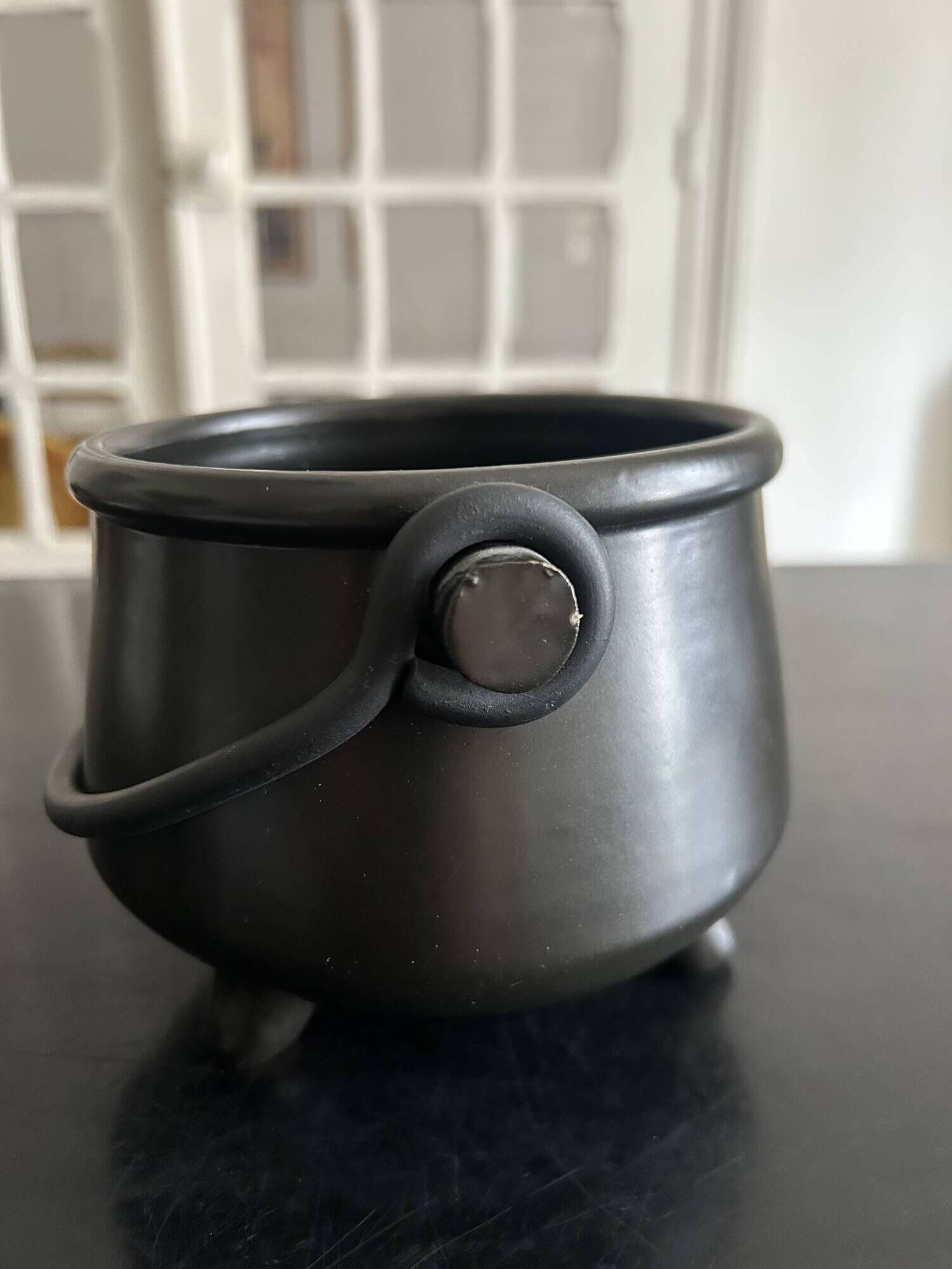 tripod pocket vase in ceramic Arts Ceram 1950s
