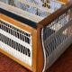 Vintage wicker children's bed 1960