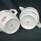 Cafetière et sucrier art déco en porcelaine vers 1930