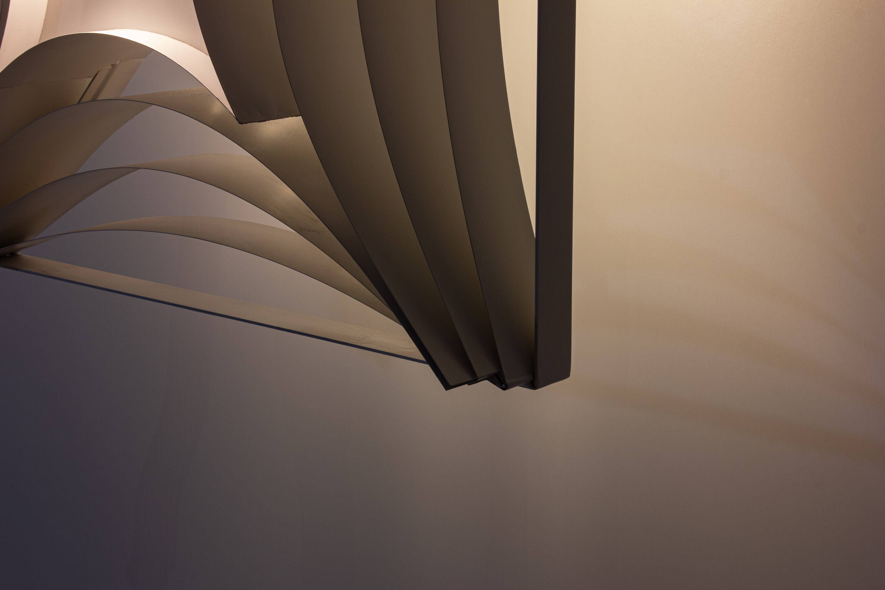 Architectural wall or ceiling lamp, Belgium 1960s