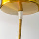 Pastel pink plastic pendant lamp