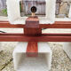 Scandinavian vintage suspension 60s, 6 fires, teak and perplexed