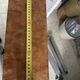 Rectangular coffee table in elm burl