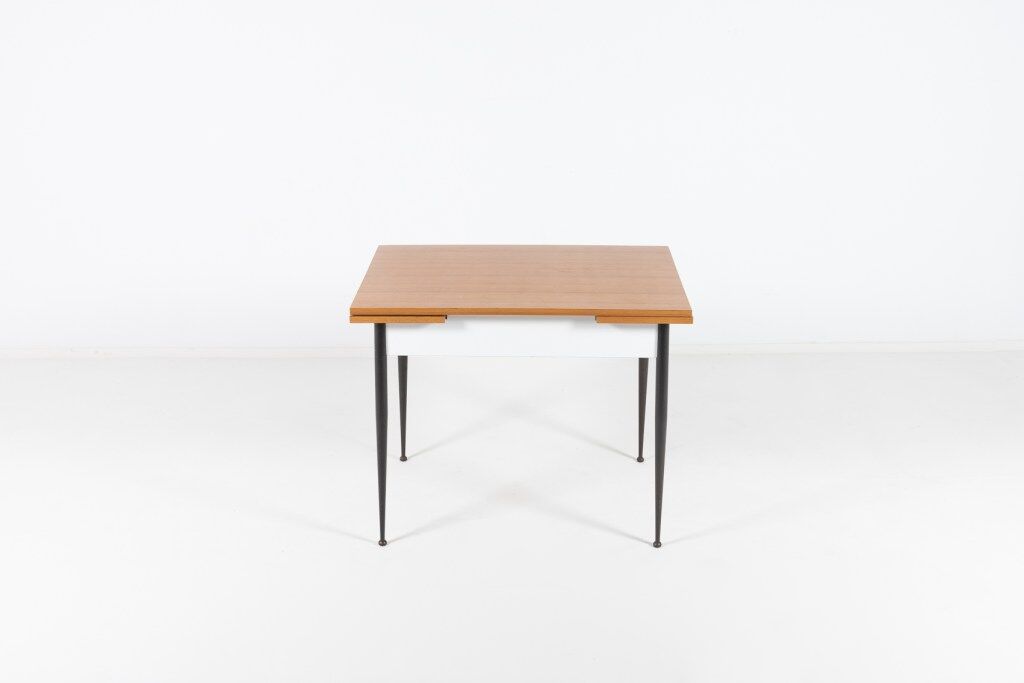 Extended Italian dining table, 1960s