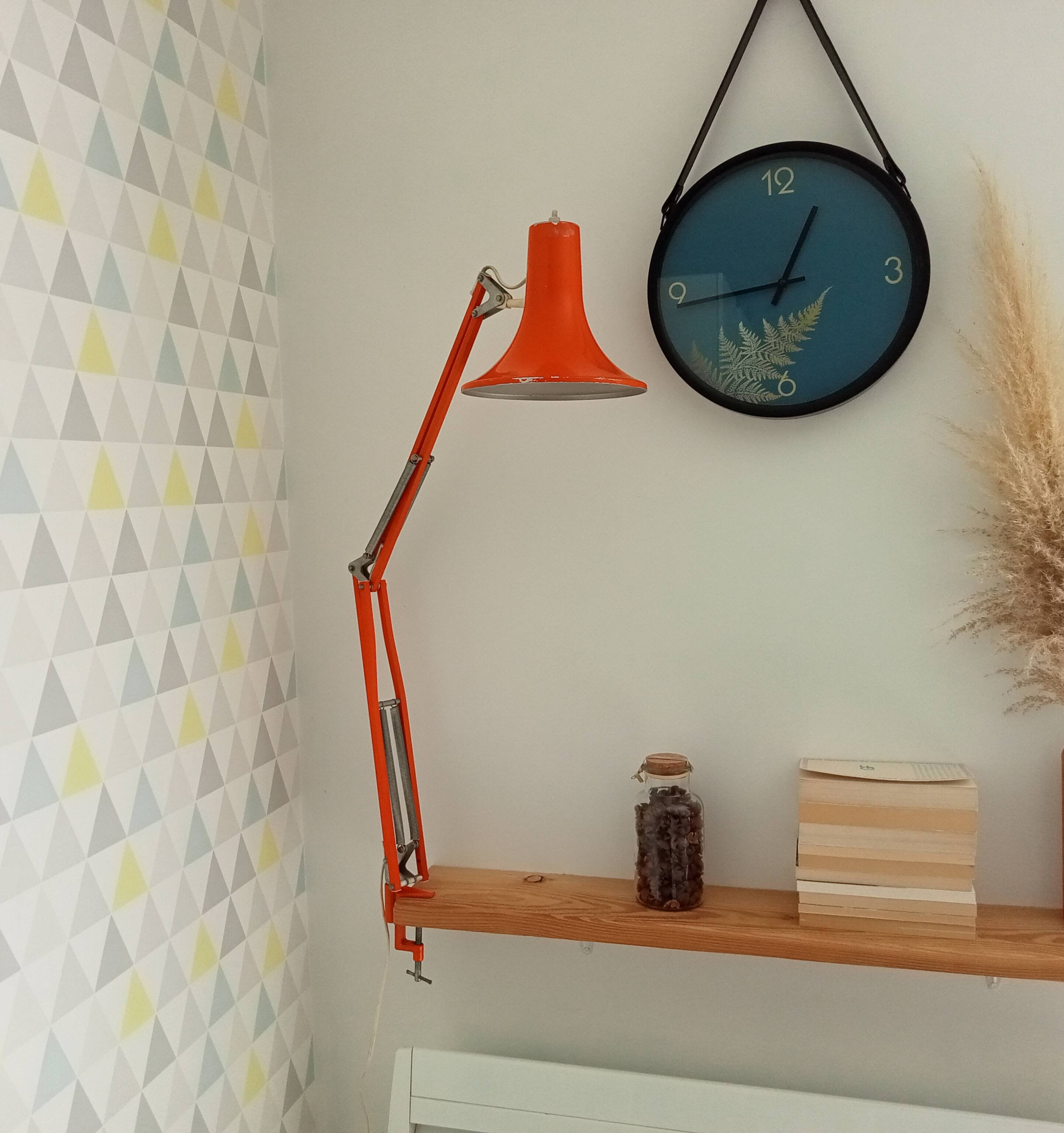 Vintage seventies architect lamp