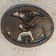 Taurus cast iron table mat