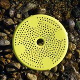 Stool nicolle® h45cm outdoor - ral 1016 textured