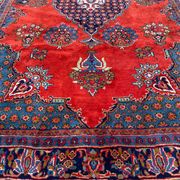 Vintage Persian mahal carpet 238x354