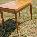 Table année 50 plateau pivotant