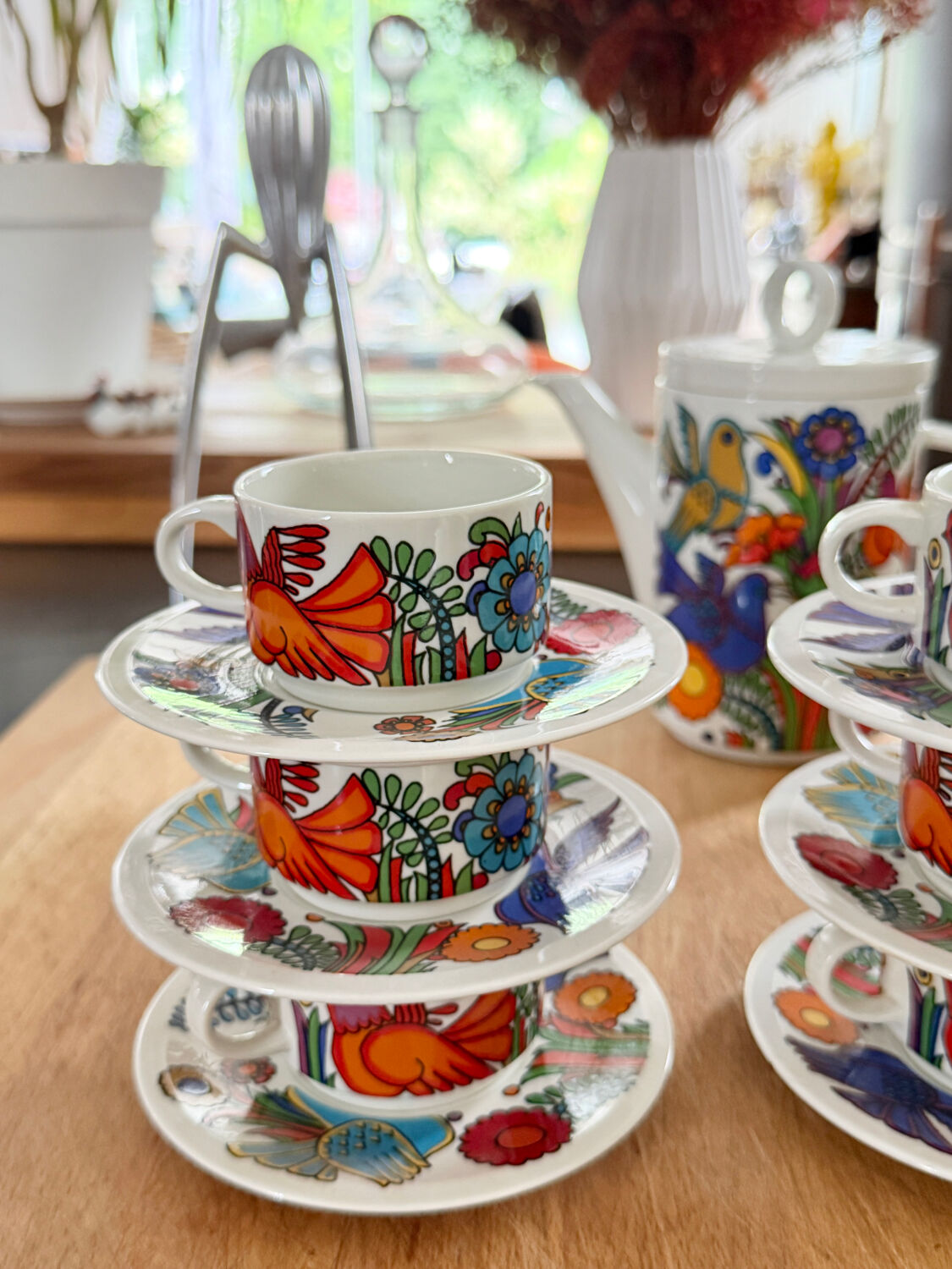 Service à café Villeroy & Boch Acapulco vintage