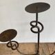 Candlestick stings wrought iron candles
