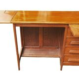 30s solid wood children's desk with 4 drawers and extensions