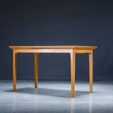 Extendable teak dinner table, 1960