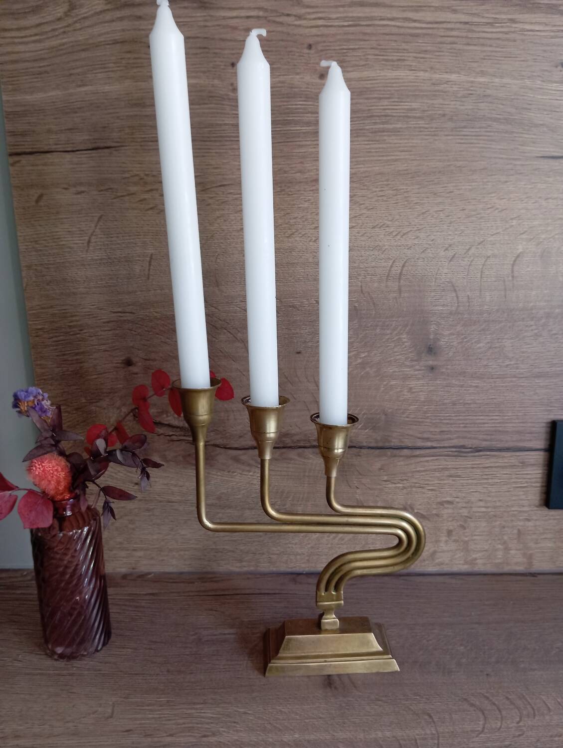 Chandelier 3 Bras En Métal Bougeoir Bougeoir Bâton Or Argent 3 Branches De Style Européen Candélabre De Mariage Chandelier 2 Couleurs Décor À La