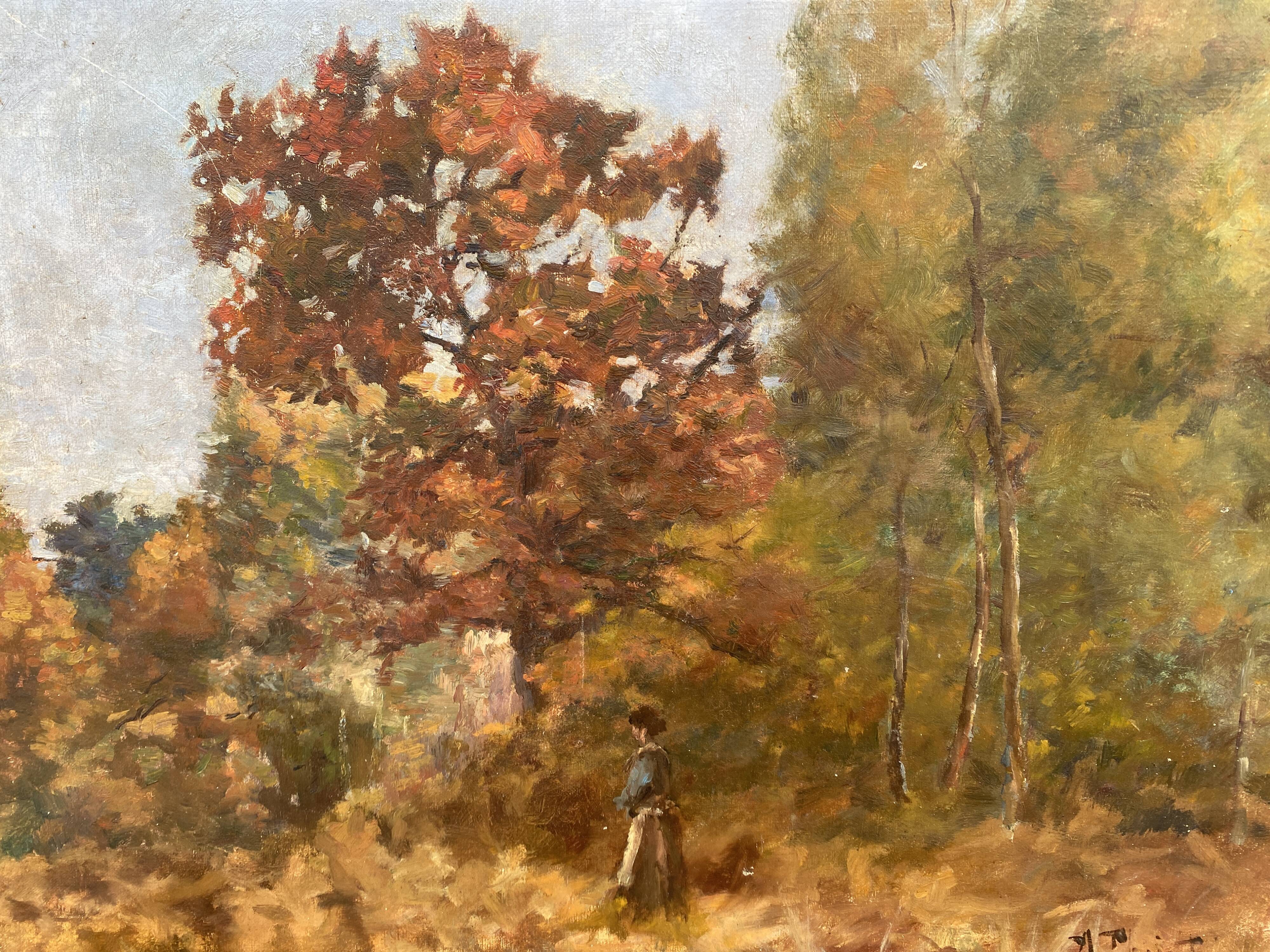 Paysage d’Yvonne Thivet (1888-1972)