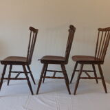 Three Bauman Tacoma chairs