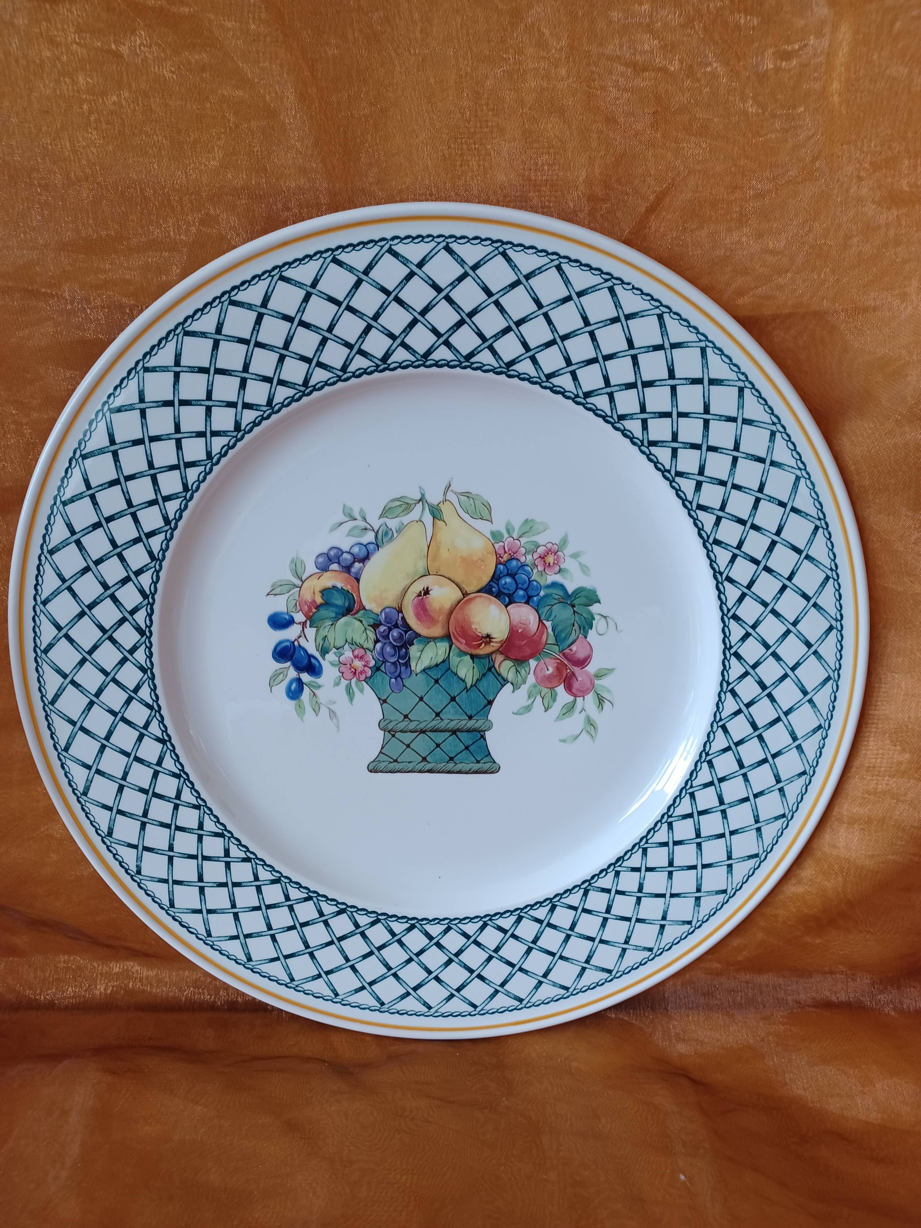 6 Assiettes présentation, Villeroy et Boch