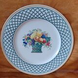 6 Presentation plates diameter 29.5cm Villeroy and Boch
