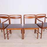 Mid-century teak dining chairs by Tom Robertson for McIntosh, 1960s, set of 4