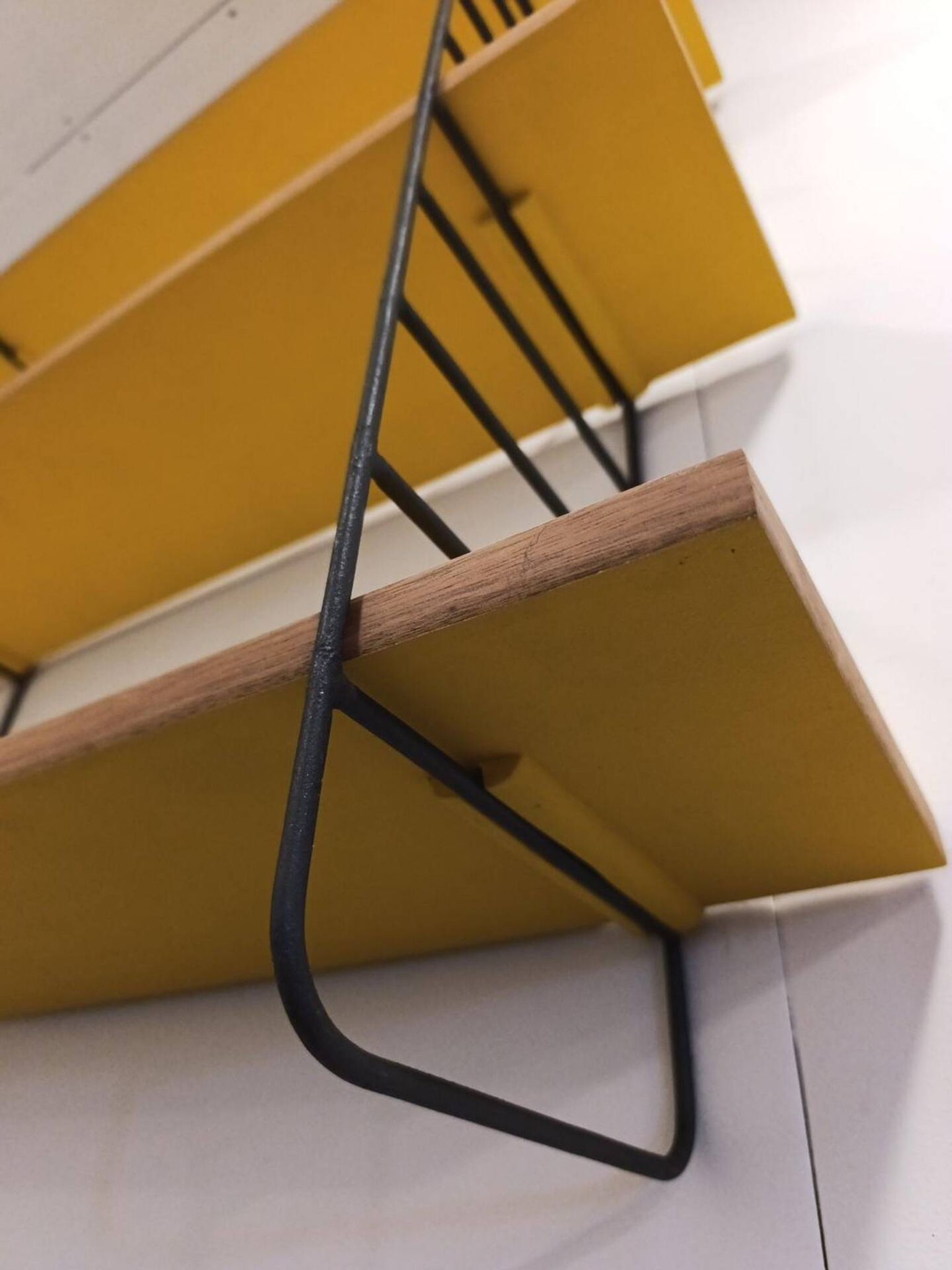 Étagère murale modulable vintage, style String, années 60-70