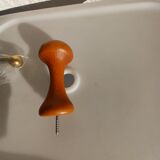 Wooden wall hook