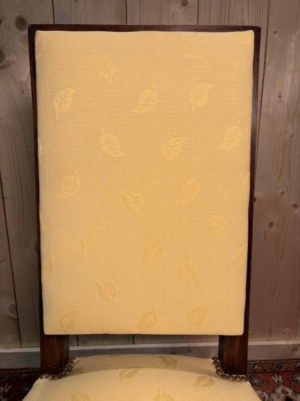 Set of 6 mahogany chairs in the Arbus style