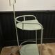 Hairdresser, metal bedside table, 1950s