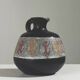 Rare stoneware vase by the potters of Accolay