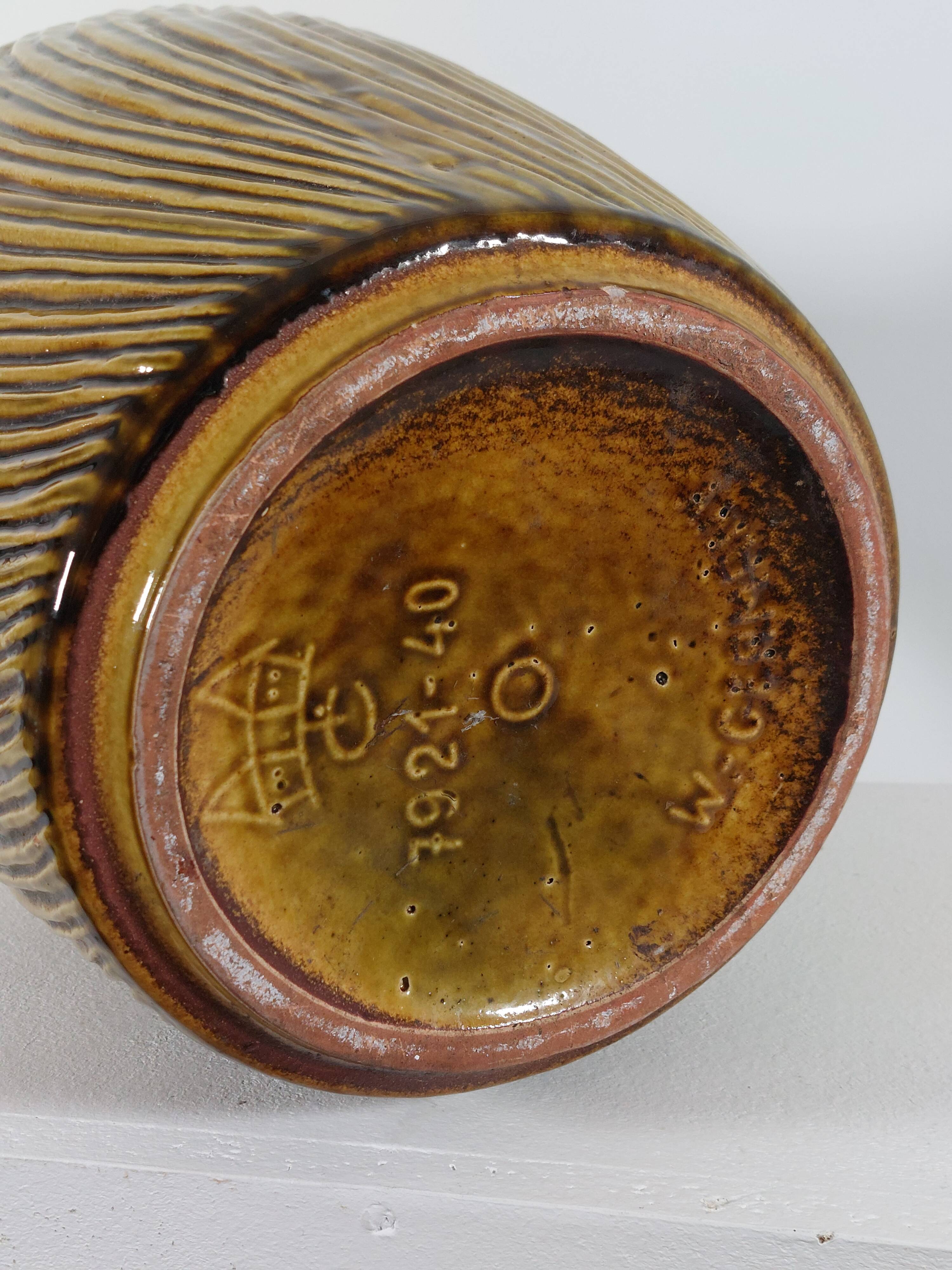 Grand vase en céramique vintage des années 50 par Carstens Tönnieshof