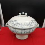 Earthenware soup saarland Sarreguemines Mozart model