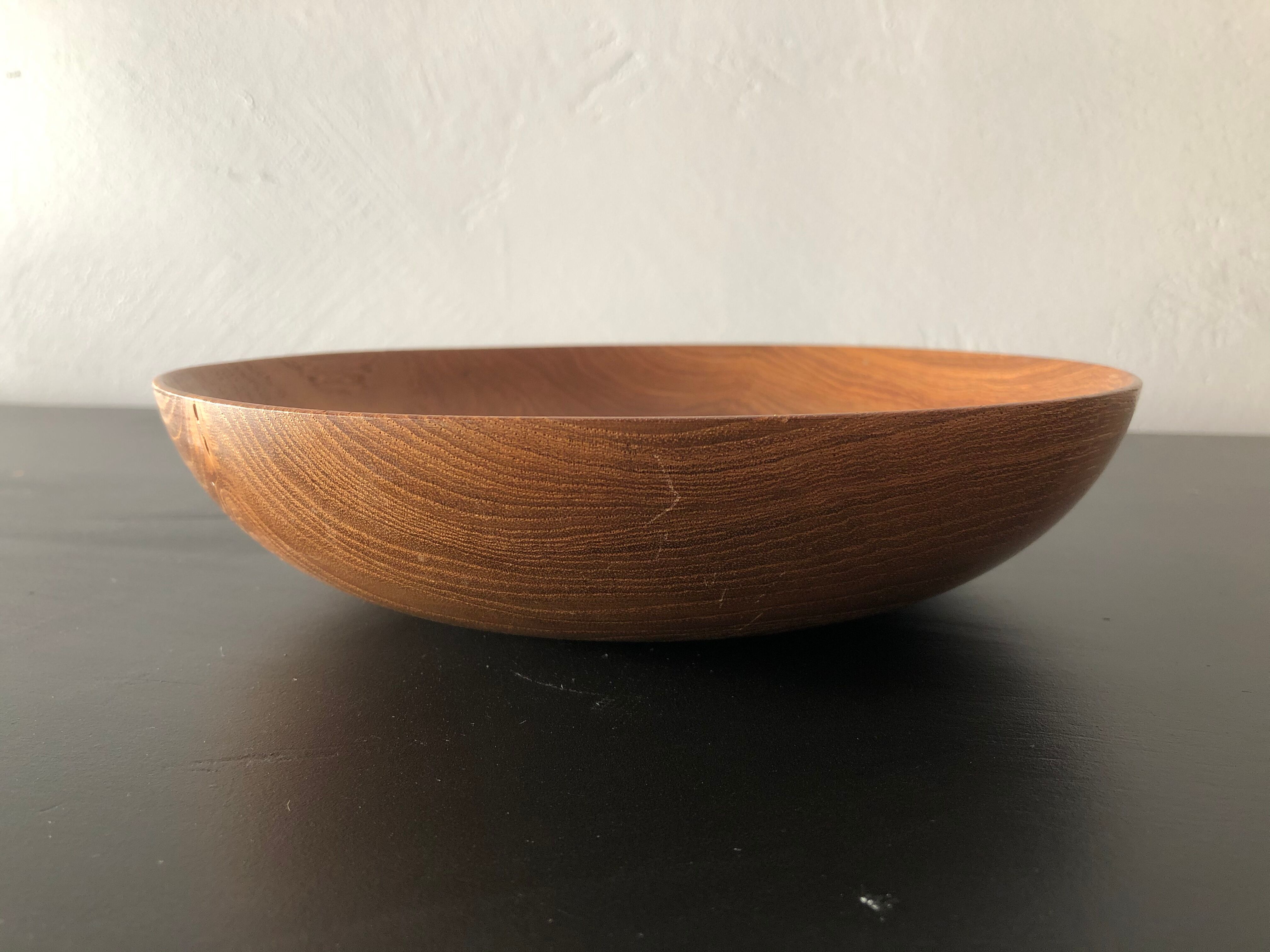 Teak dish