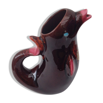 Pitcher in the shape of Dolphin Vallauris