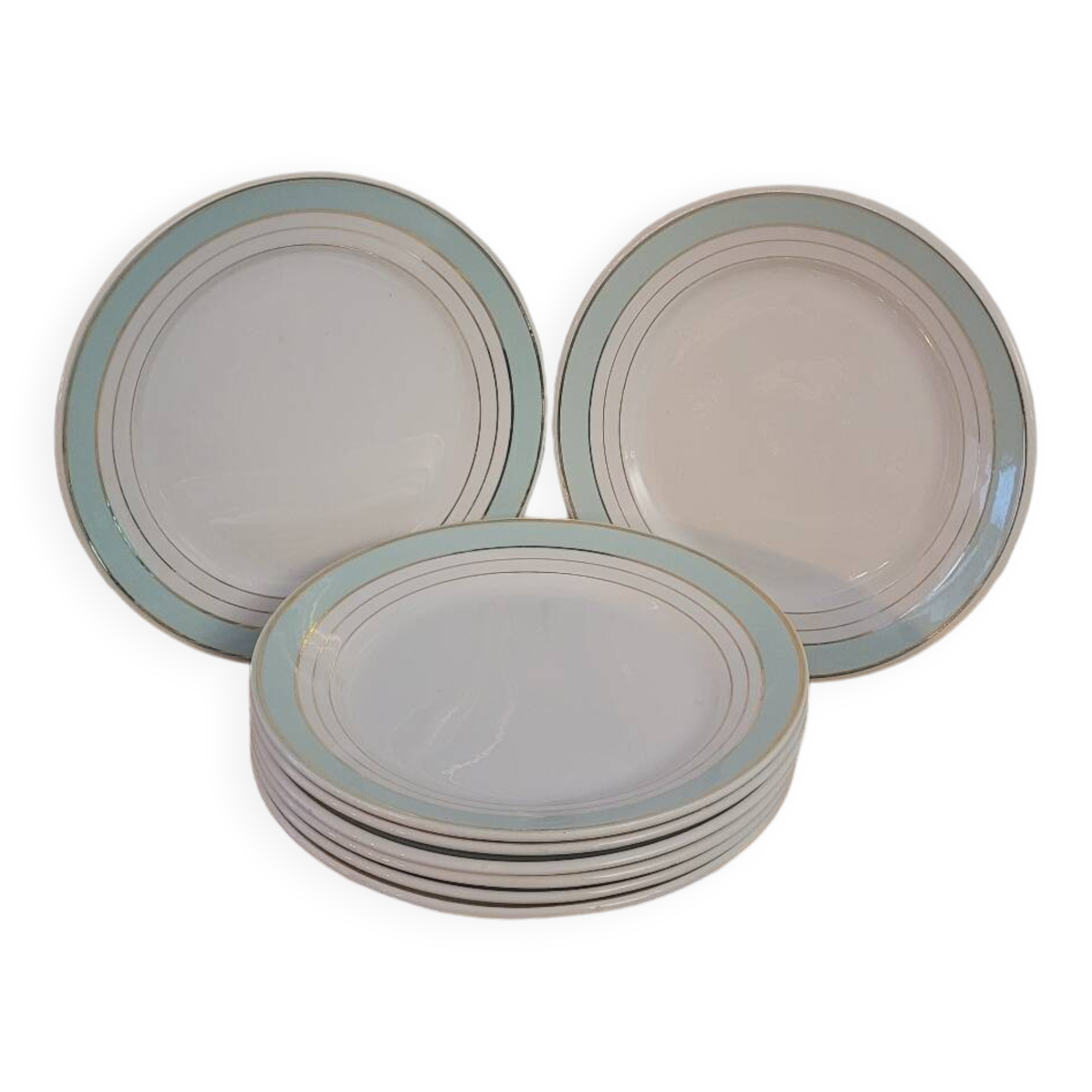 50's dessert plates