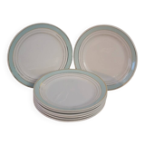 Assiettes à dessert 50's